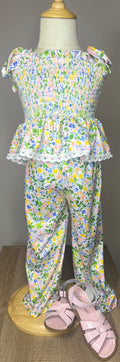 Ditsy Floral Smock Top & Relax Fit Pants