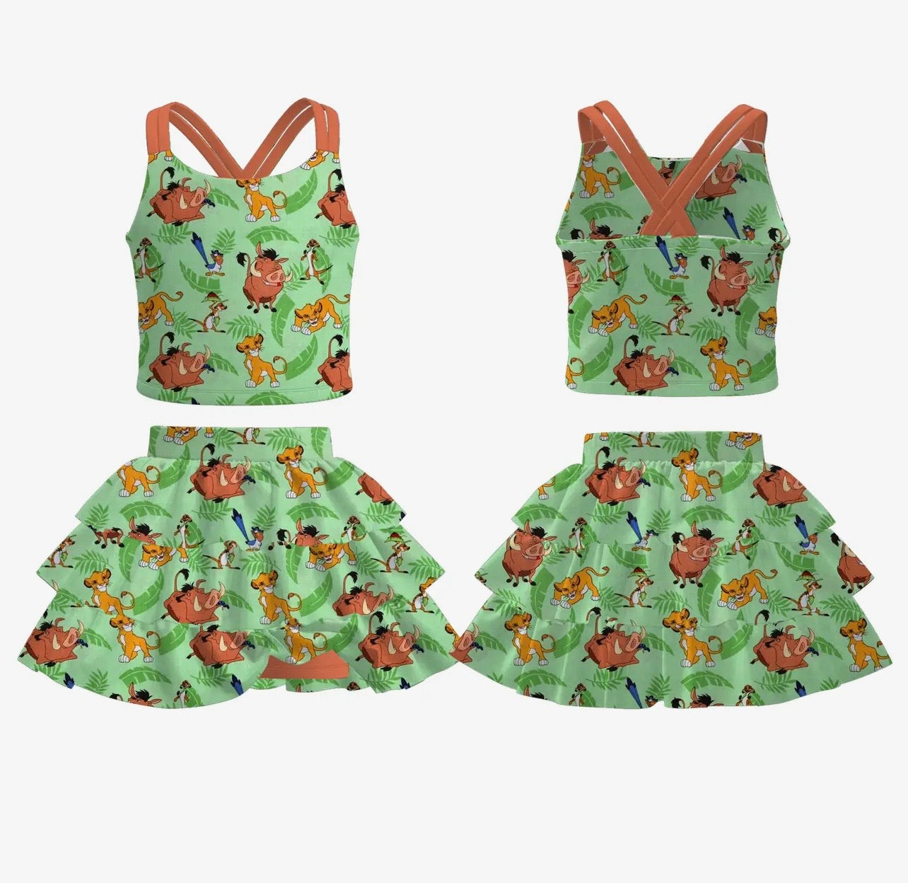 Lion King Skirt Set Preorder